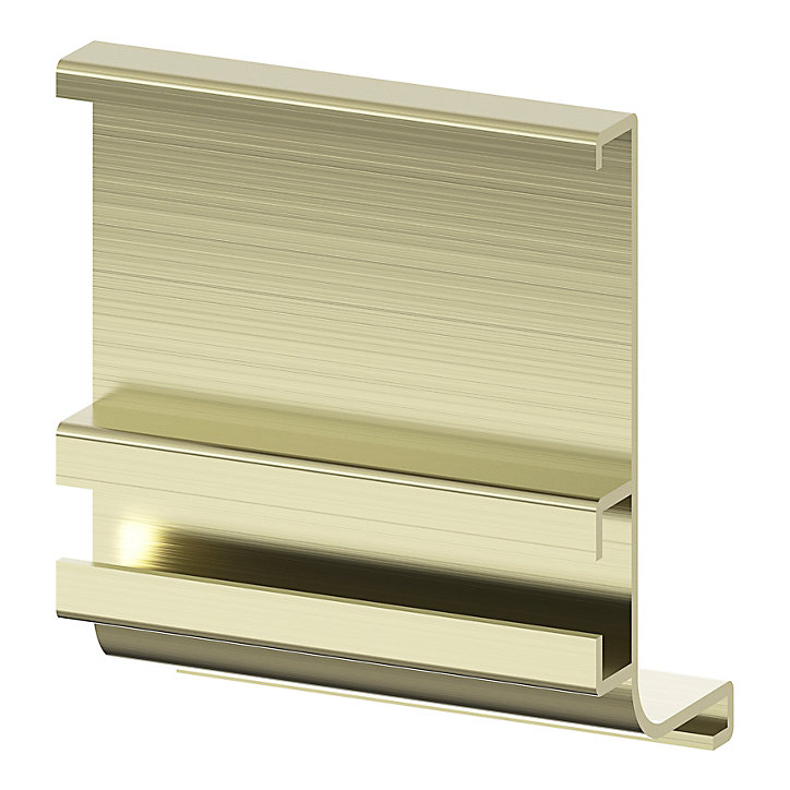 Rail de plan de travail laiton L. 300 cm Caraway Innovo GoodHome