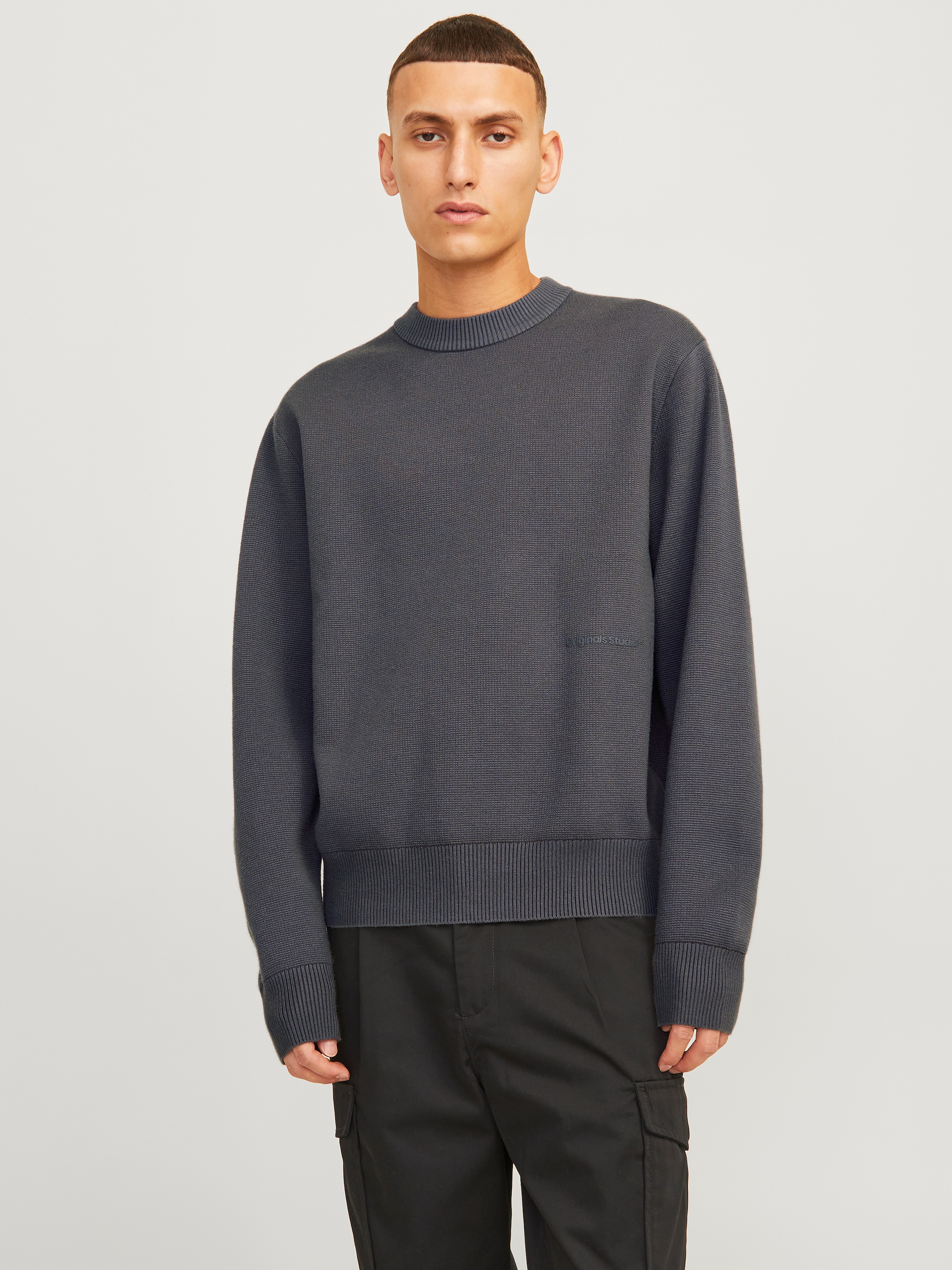 Jack & Jones Rundhalspullover »JORVESTERBRO KNIT CREW NECK SN«