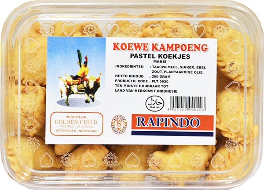 Rapindo Pastel Koekjes Manis 250g