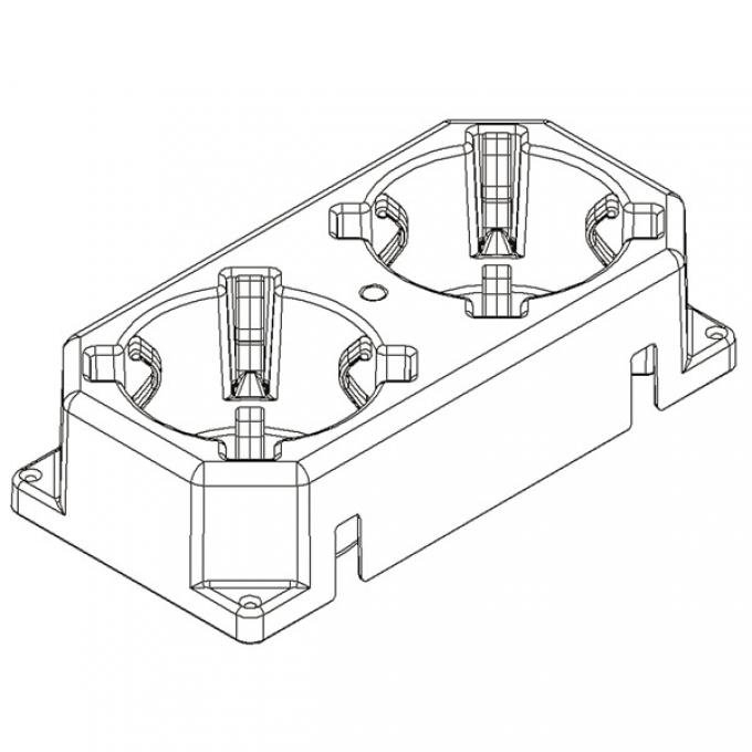 Glashalter 2er Set