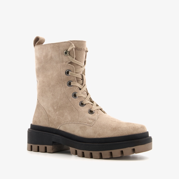 Hush Puppies leren dames veterboots