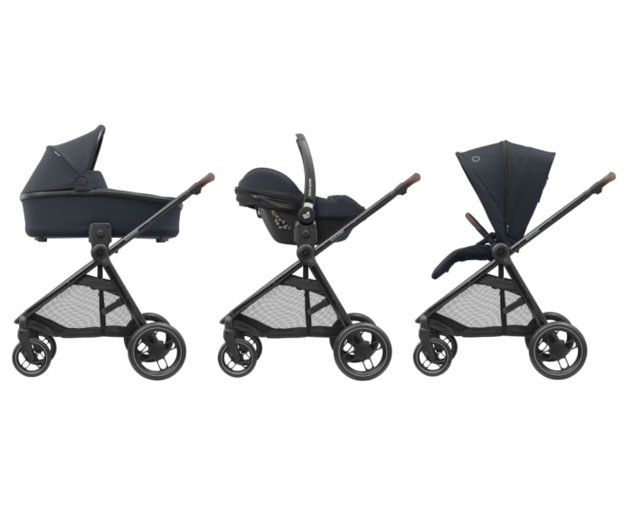 Street Plus 0 - 4 Y   0 - 22 kg    Vielseitiger Komfort |    Angenehm sanfte Fahrten |    Praktisch und einfach |    Flexibles 3-in-1 Travelsystem |