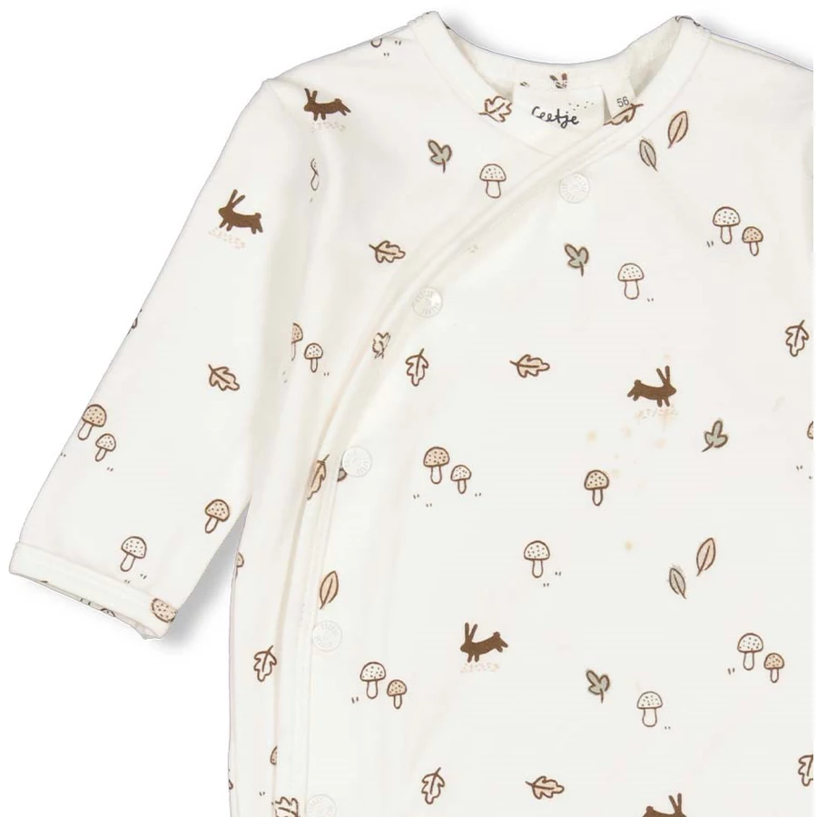 Feetje Schlafoverall Little Forest Friends Natur