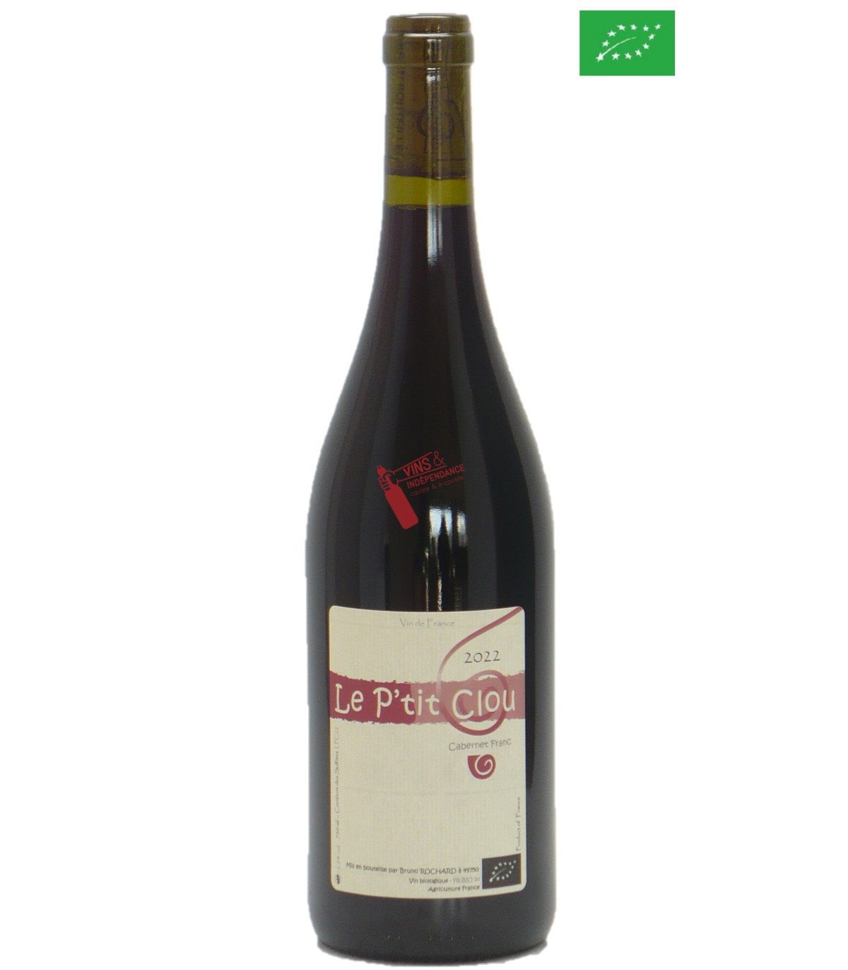 Bruno Rochard (Mirebeau) Vin De France (rouge)