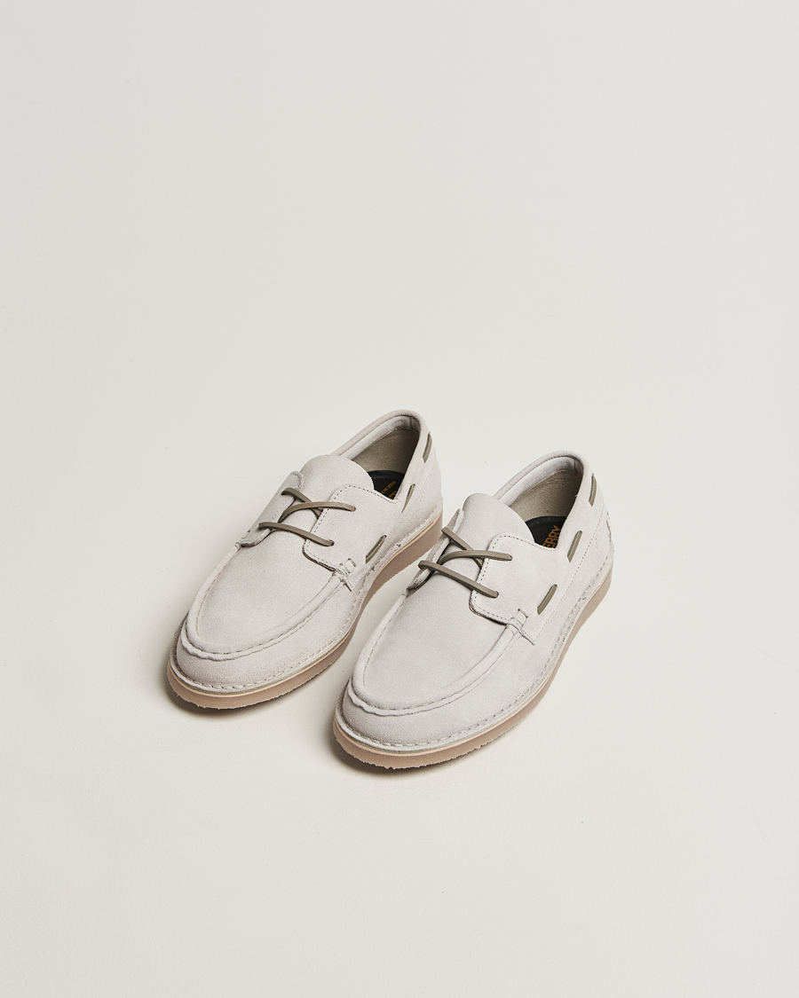 Fred Perry Meaden Suede Loafer Light Oyster
