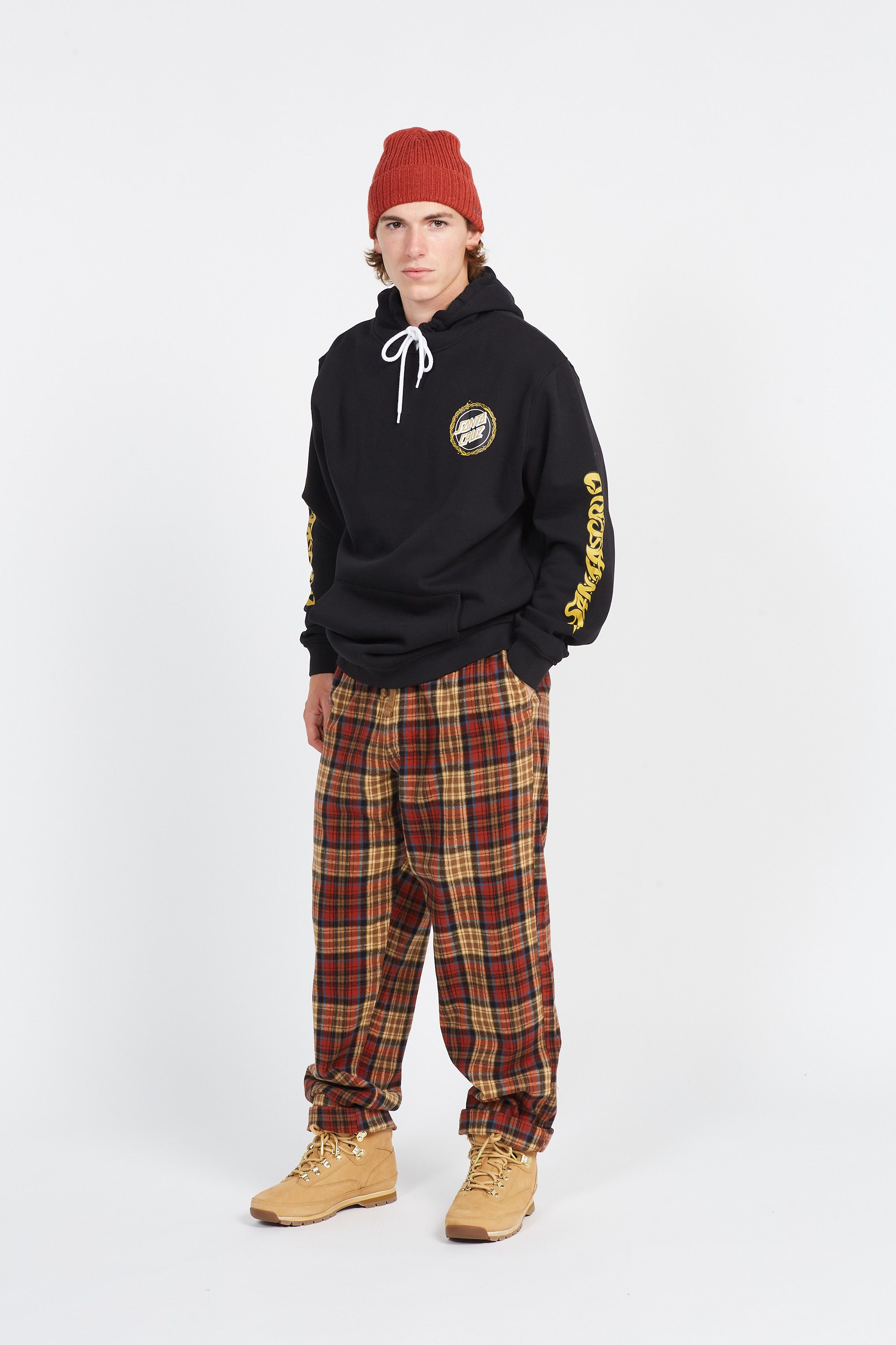 SANTA CRUZ Hoodie Screaming 50 Hood Noir