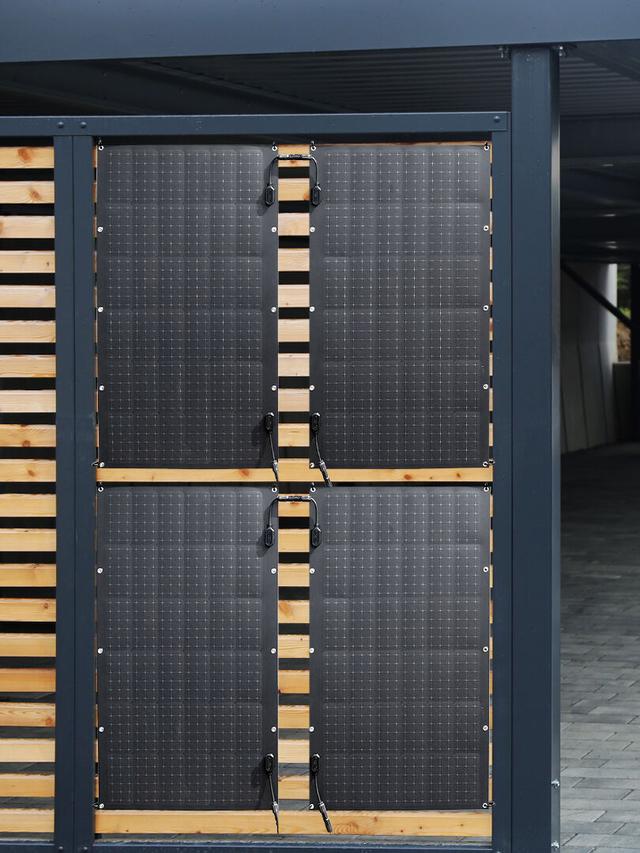 Flexibles Solarkraftwerk, 600 W Leistung