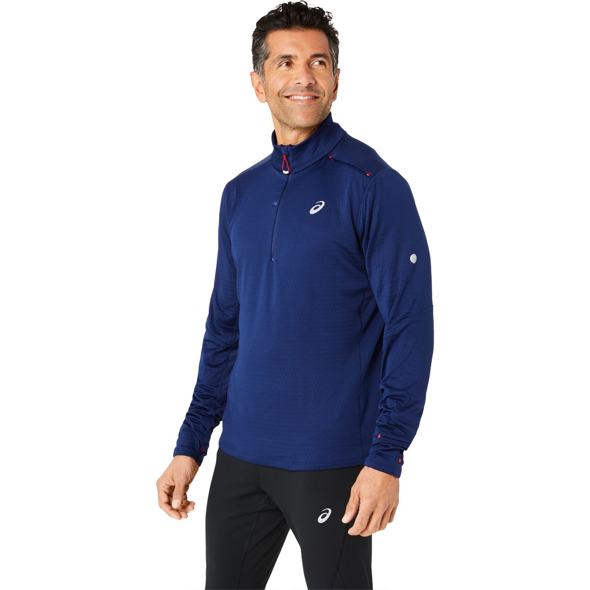 Asics Road Winter 1/2 Zip Midlayer Løbetrøje Herre