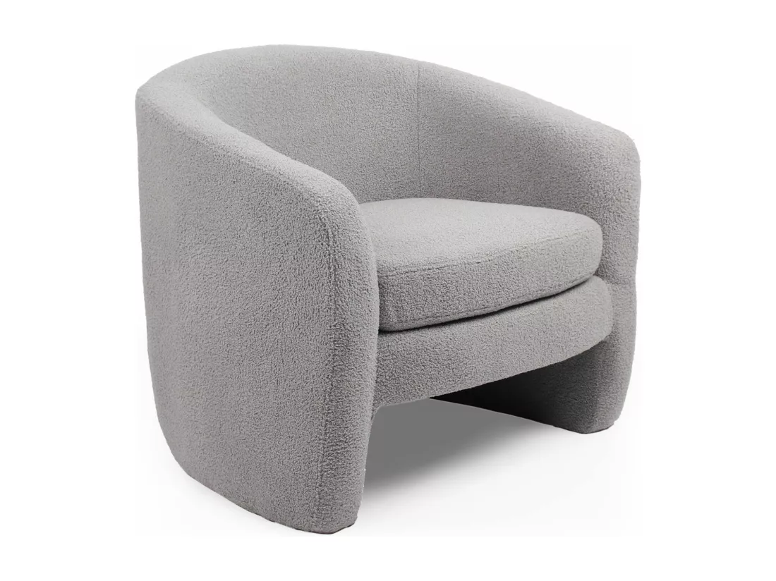 Fauteuil Arrondi Bouclette 