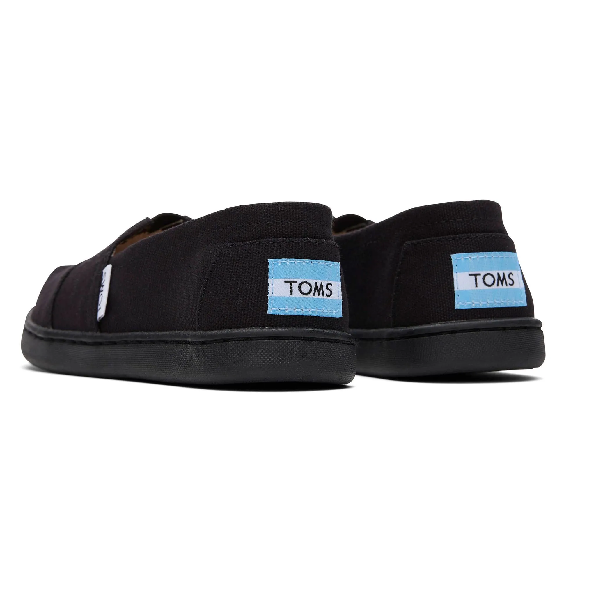 Toms Soulier Alpargata Youth Classique Noir Pointures 12-6