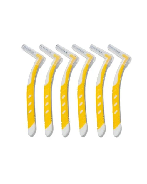 6 brossettes interdentaires 2.4-3.5mm