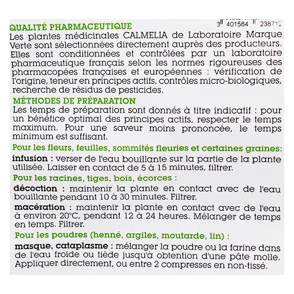 Calmelia Plantas Medicinais Hamamélis Folha Cortada 75g