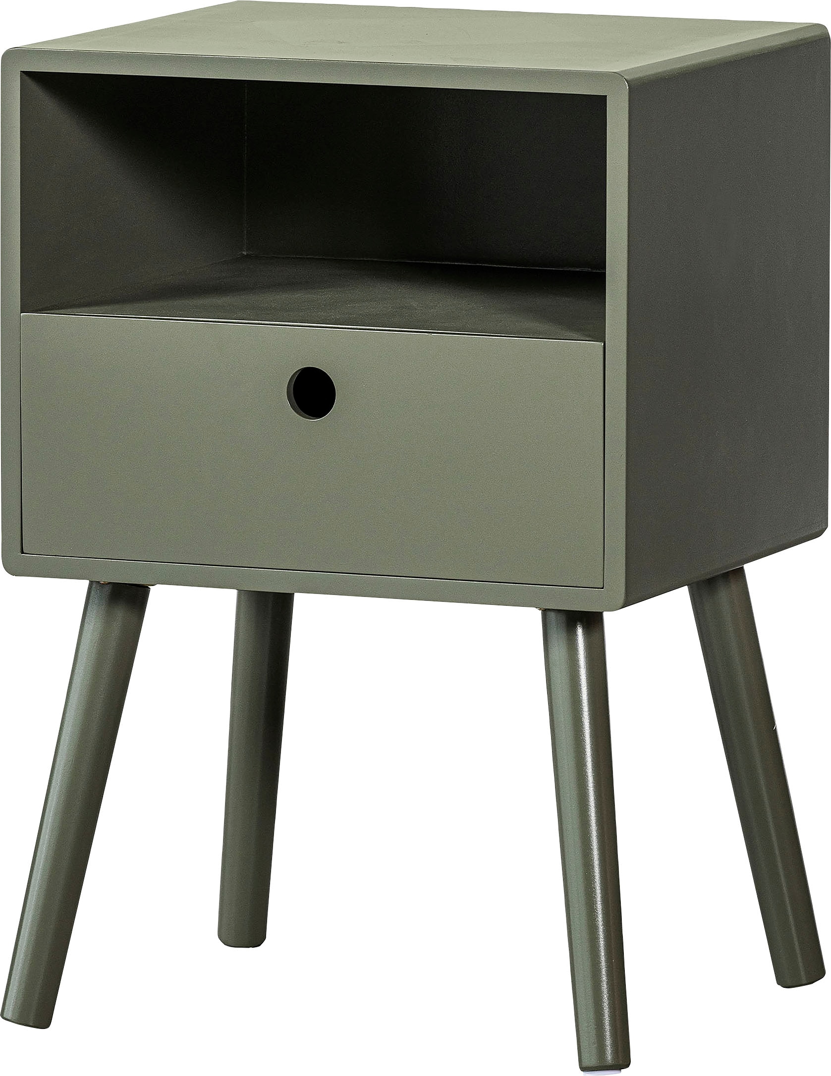WOOOD Nachtschrank »Vienna« inkl. einfacher Wandbefestigung, H 53 cm x B 36 cm