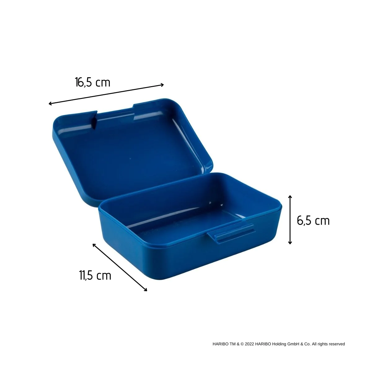 Boîte alimentaire avec couvercle en plastique 16,5 x 11,5 cm Haribo Ze