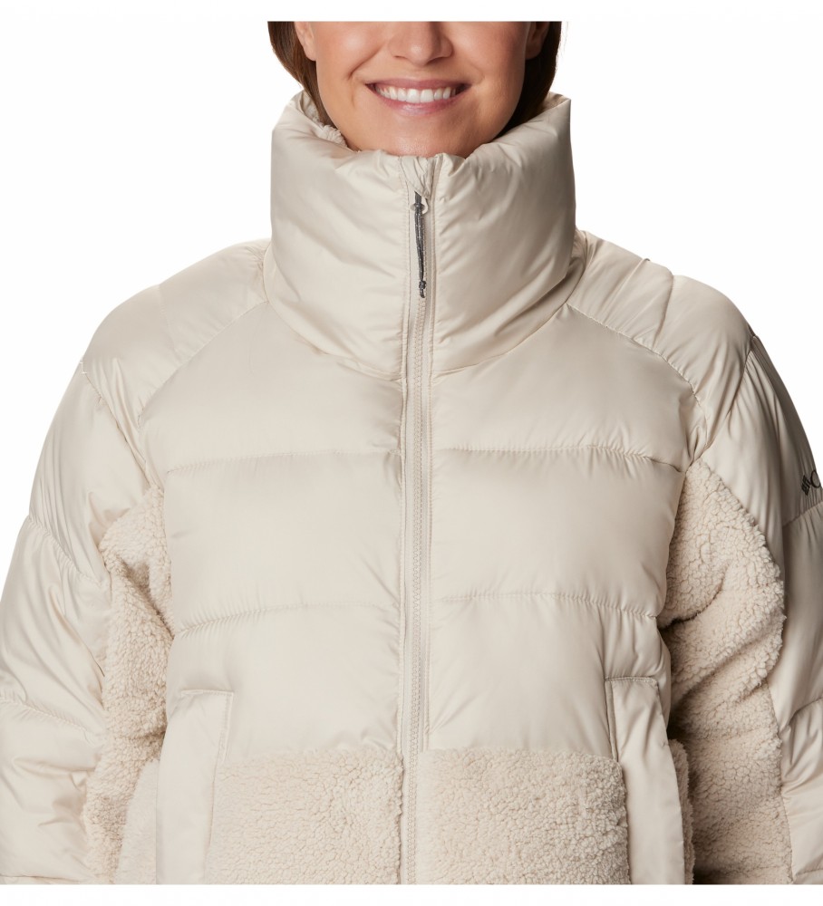 Jaqueta acolchoada Columbia Leadbetter Point, bege