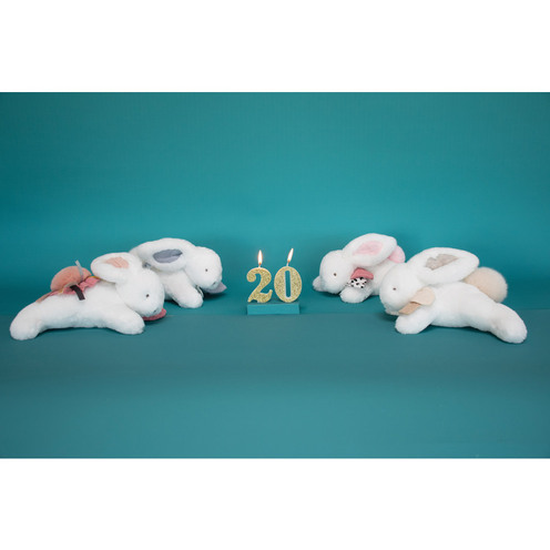 Lapin Pantin HAPPY WILD - DOUDOU ET COMPAGNIE
