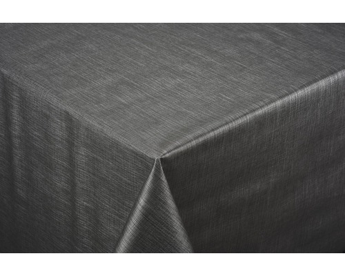 Tafelkleed Véniline, antraciet, 140 cm breed (per meter verkocht)