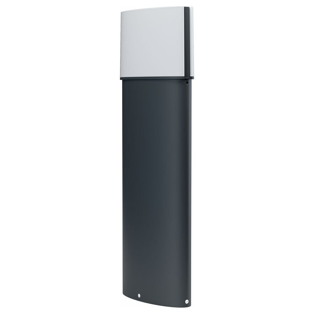 Endura LED-padverlichting in donkergrijs en wit, 12,5W, 890lm, IP44, 500mm