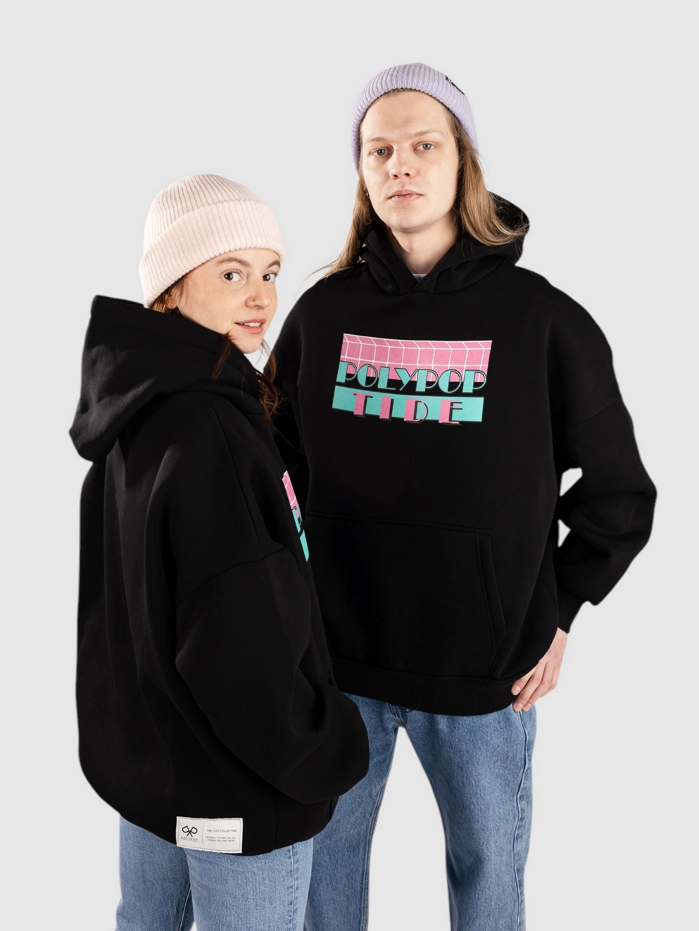 Polypop Tide Hoodie black