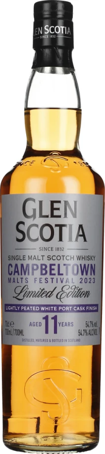 GLEN SCOTIA 11 YEARS CAMPBELTOWN MALTS FESTIVAL 2023 70CL
