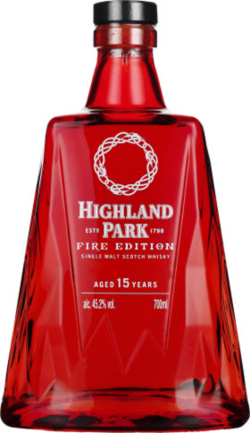 HIGHLAND PARK FIRE EDITION 15 YEARS SINGLE MALT 70CL