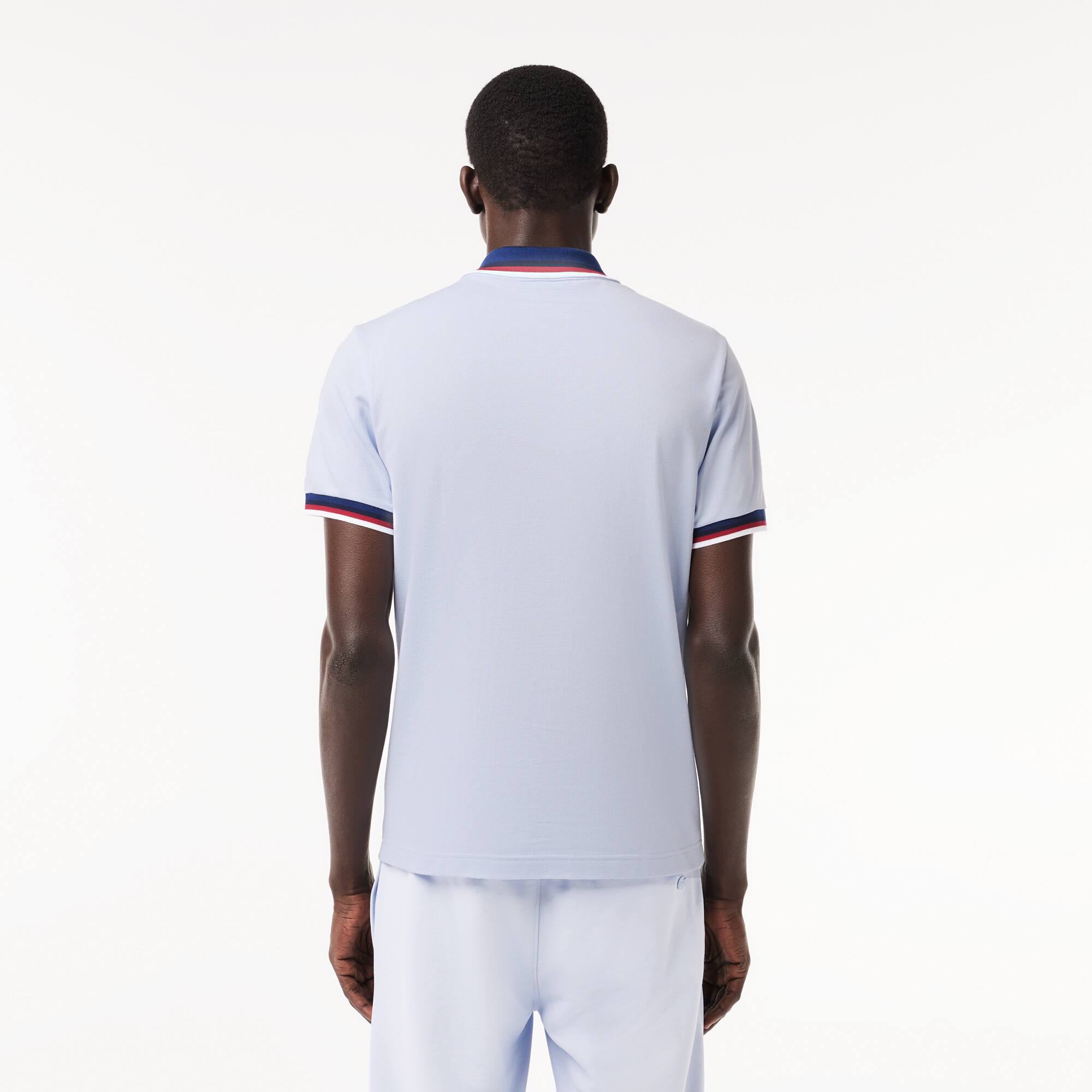 Polo regular fit col contrasté Manches Courtes - Bleu - Lacoste - Homme