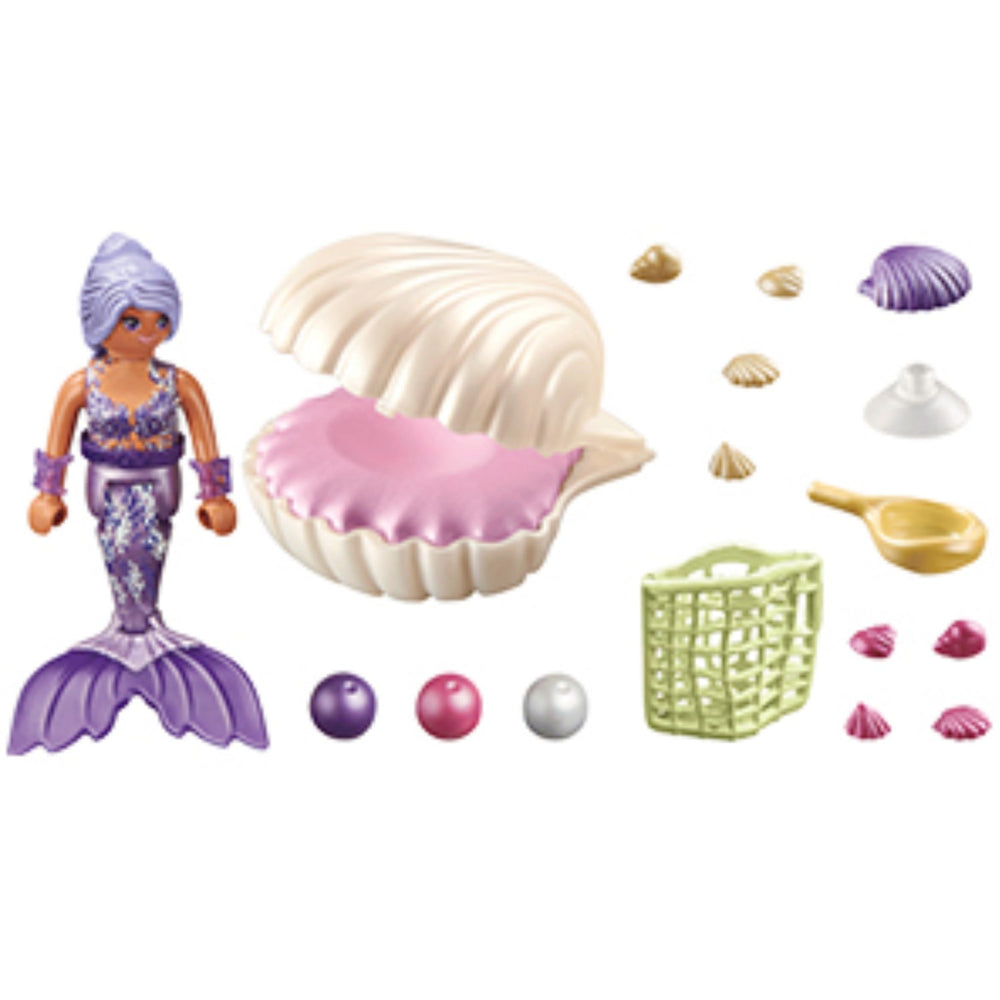 Køb Playmobil® Mermaid With Pearl Seashell