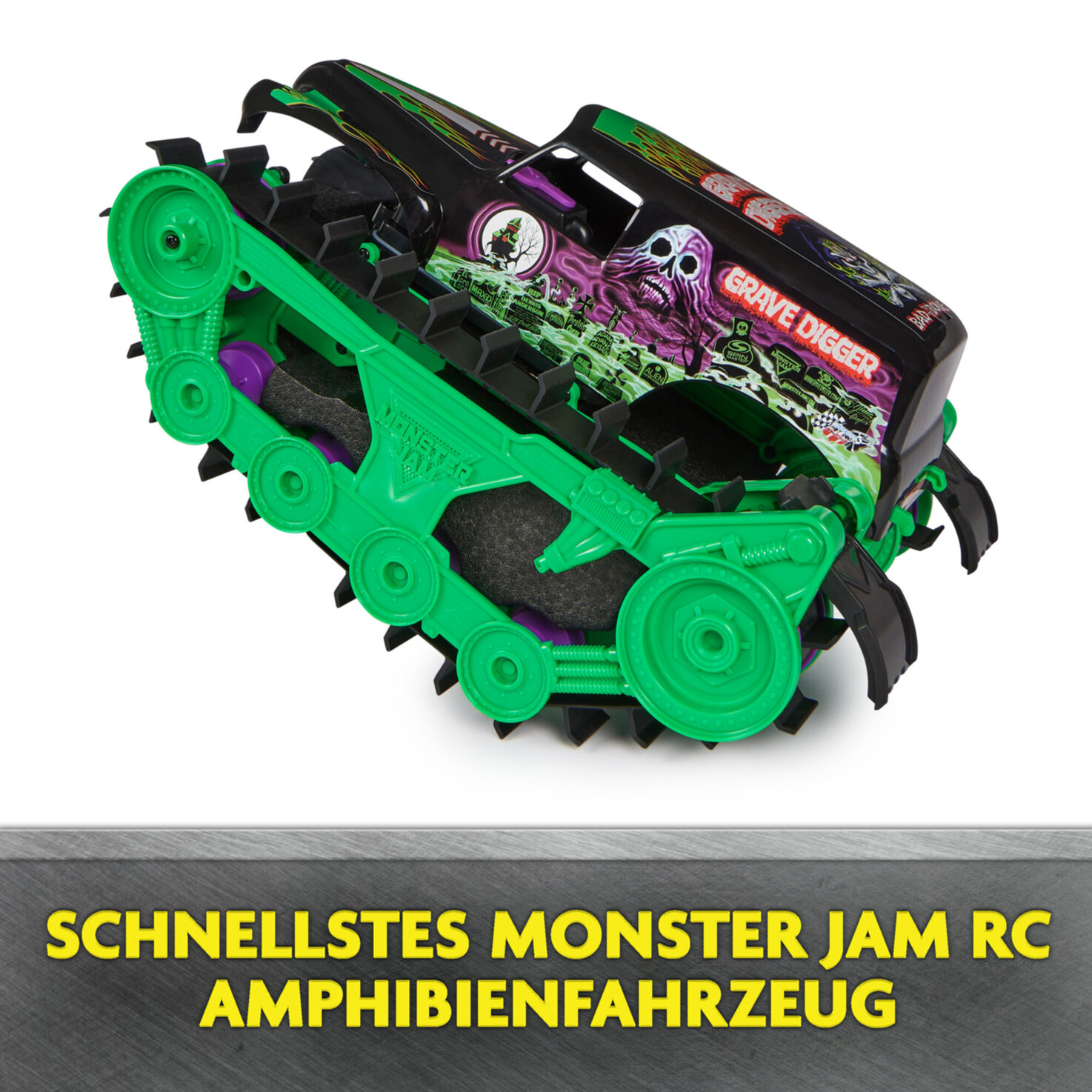 Spinmaster MonsterJam Grave Digger Trax