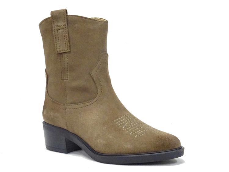 AQA Shoes A8496 velour marsh
