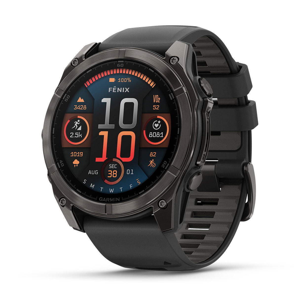 Garmin Fenix 8 AMOLED Sapphire, 51mm (Carbon Grey)
