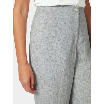 Damen-Stoffhose, Graublau