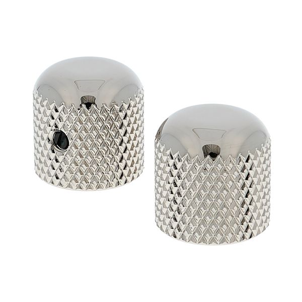 Allparts Metal Dome Knobs Nickel