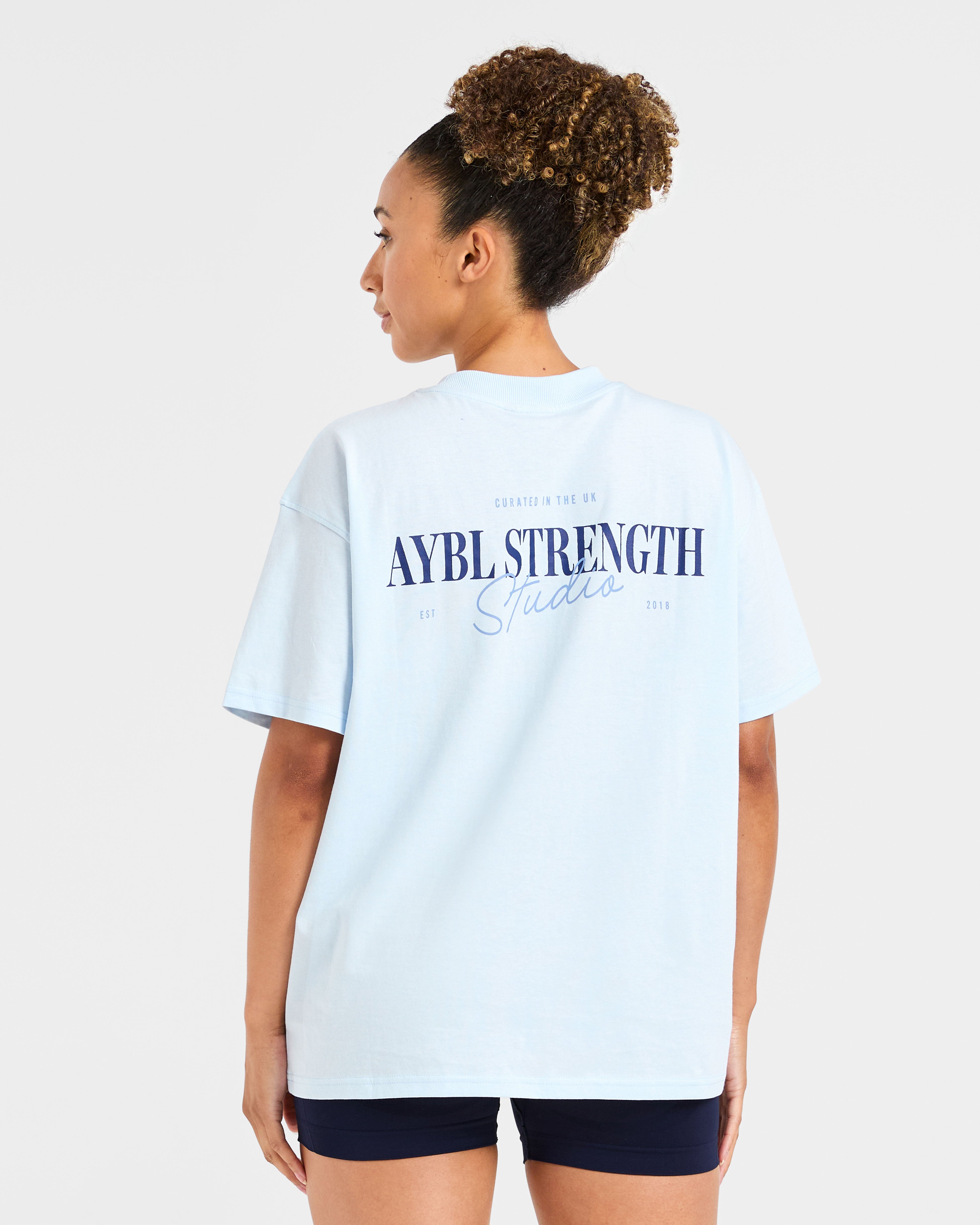 AYBL Strength Studio Oversized T Shirt