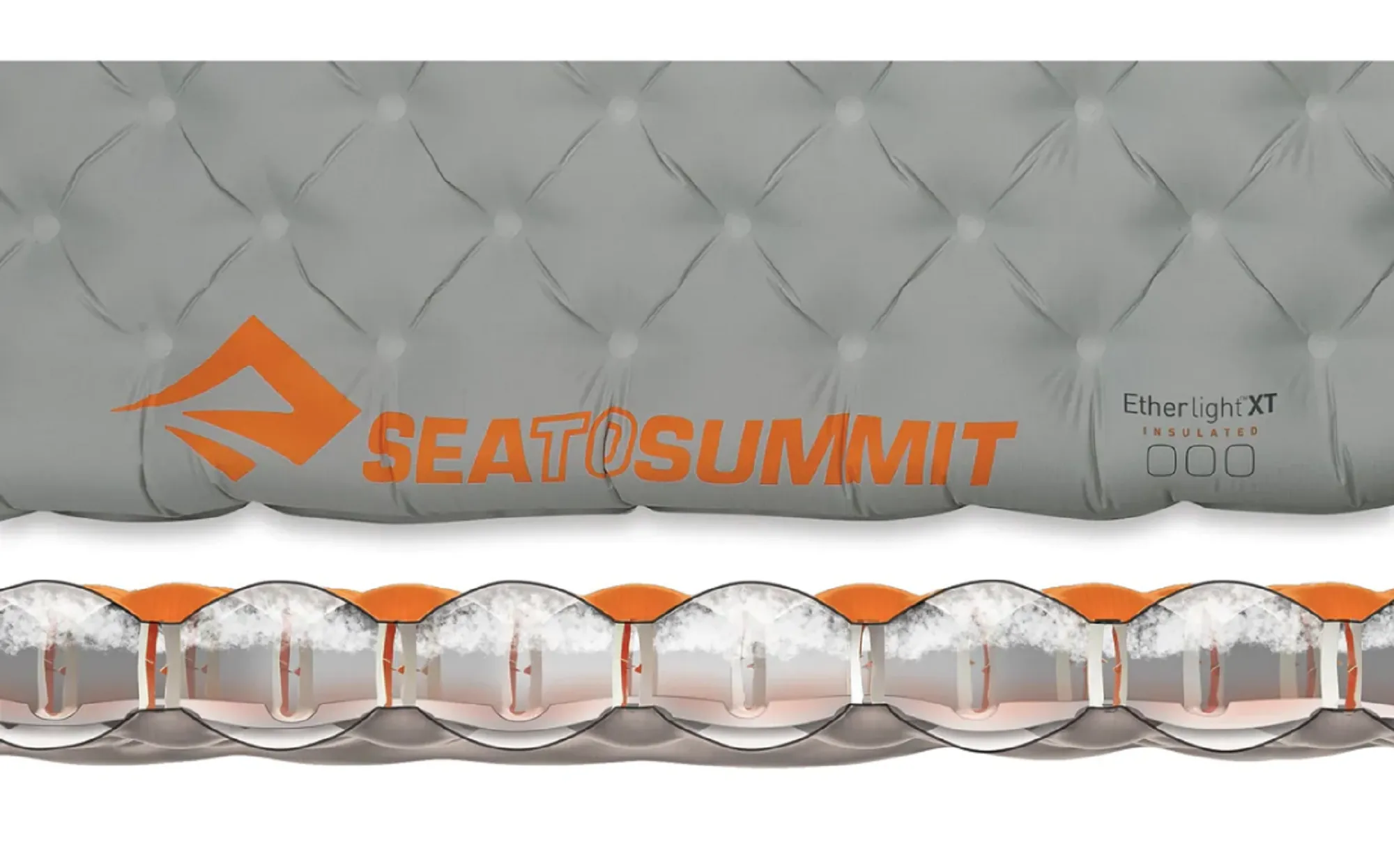 Sea To Summit Airmat Etherlight XT Insulated Rect. Regular Wide Pewter