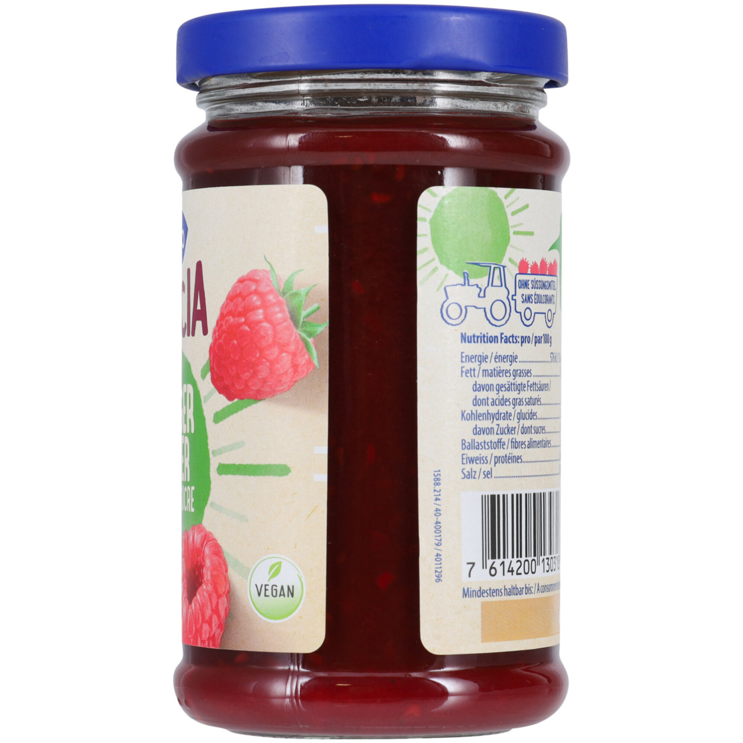 Hero Konfitüre Delicia Weniger Zucker Himbeer