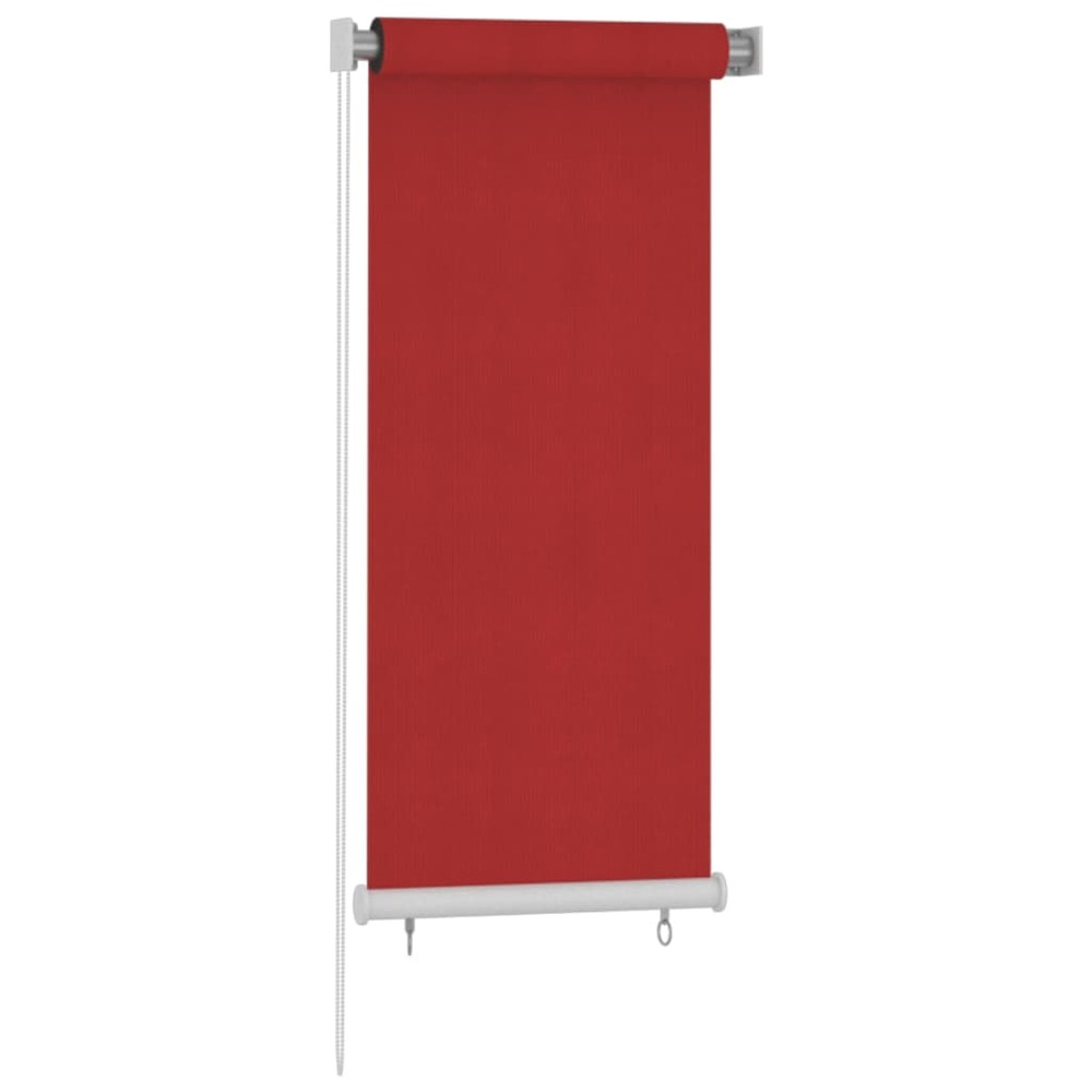Store roulant d'extérieur 60x140 cm rouge pehd