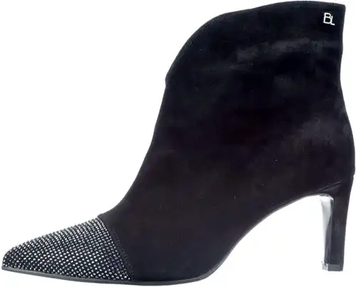 Dhalia-2 Babouche zwart - maat 45 enkellaars zwart - maat 45 Calandschoen