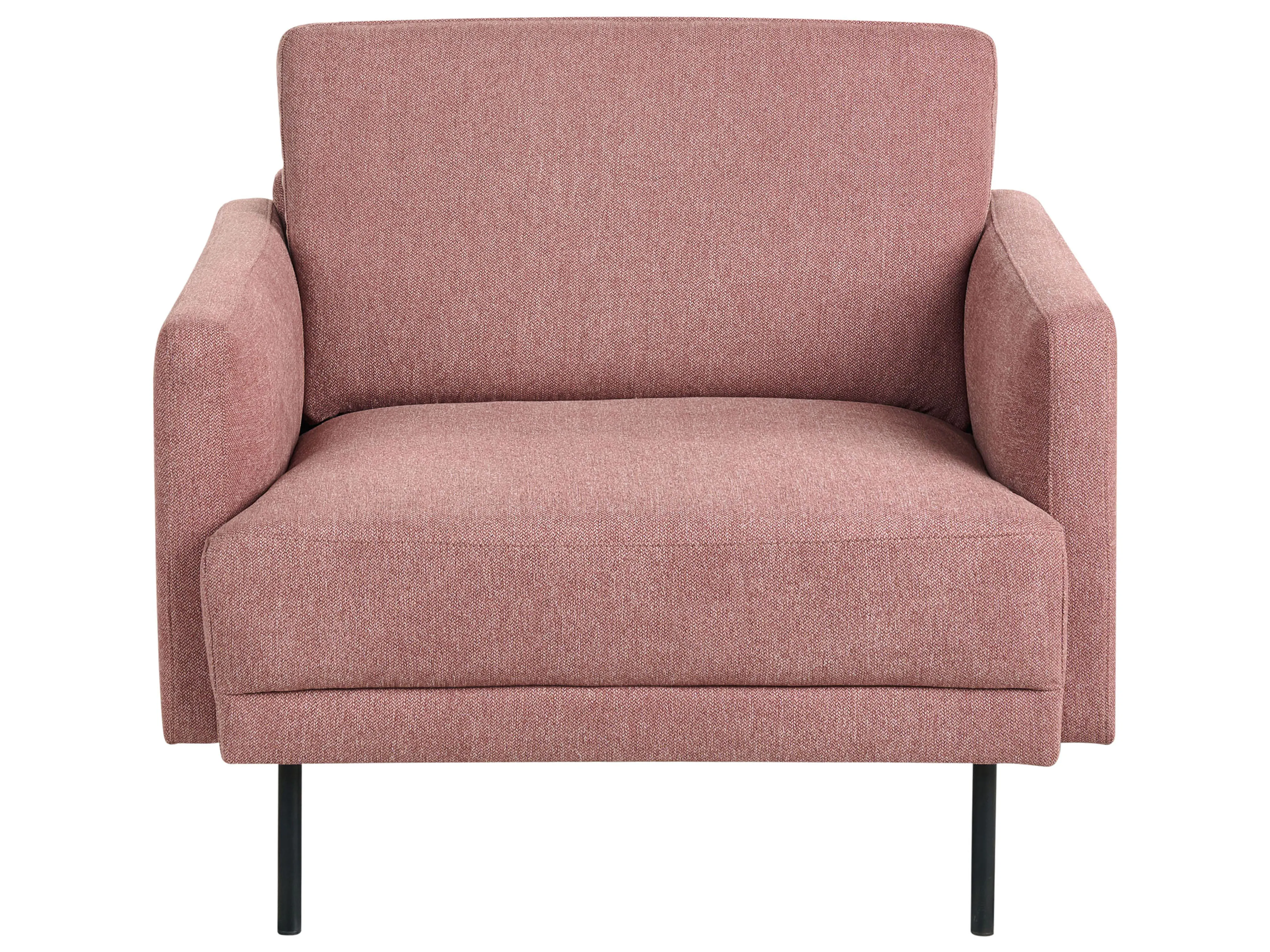 Bankenset 2-zits BREDA Stof Roze