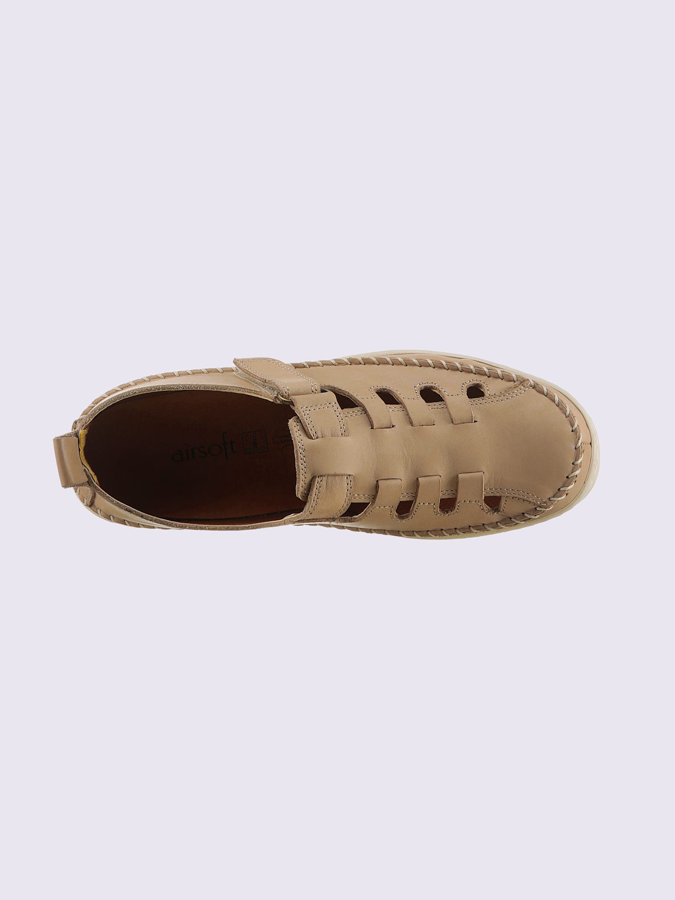 Chaussures à bandes auto-agrippantes largeur h*