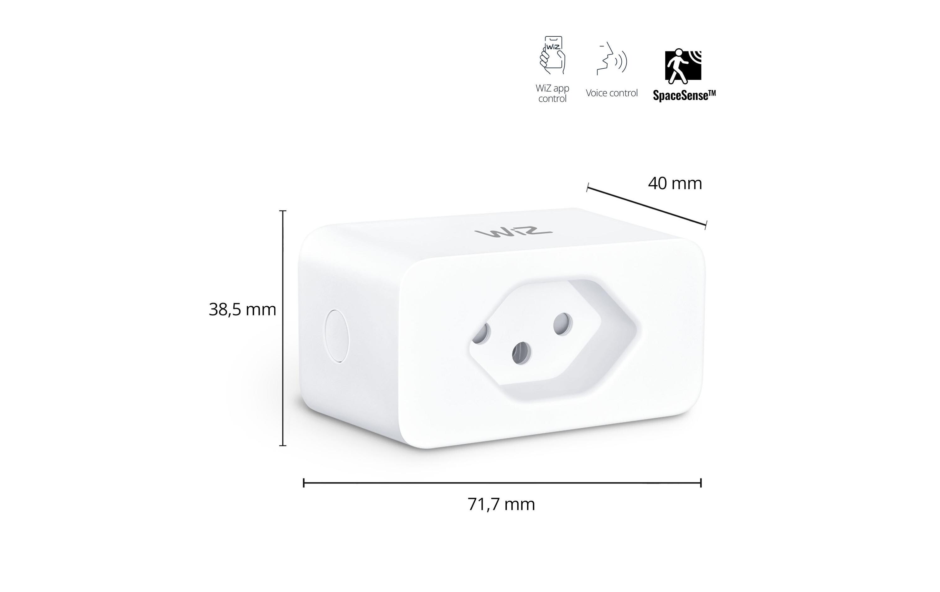 Smart Plug CH, Matter / WLANSmarte Steckdose
