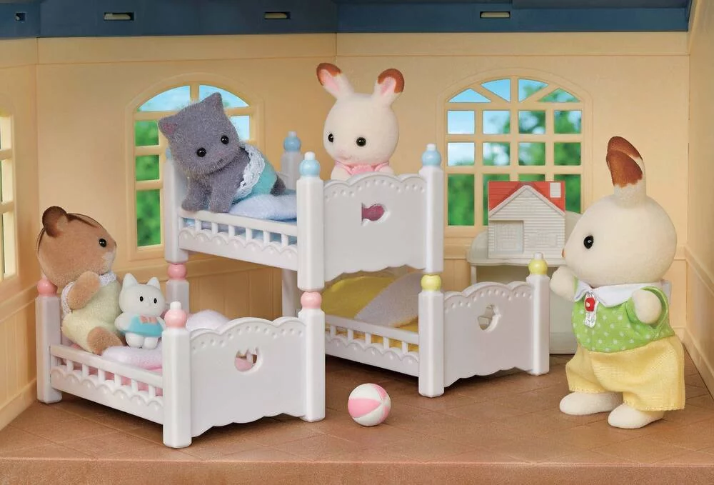 LA GRANDE MAISON ET SON ABRI VOITURE - SYLVANIAN MAISONS