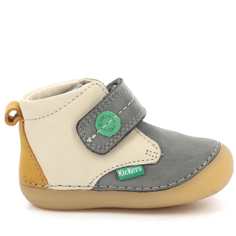 Kickers Kickers Sabilo Beige Gris Jaune