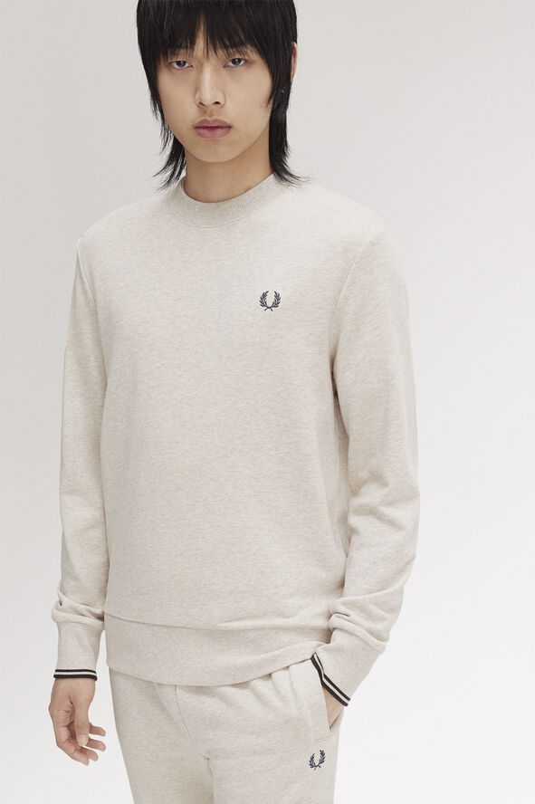 Fred Perry M7535 Porridge m/anchor grey