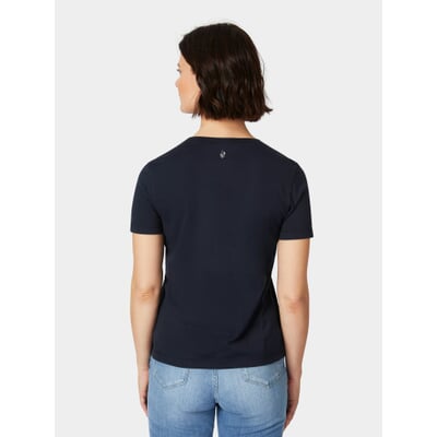 Damen-T-Shirt, Dunkelblau