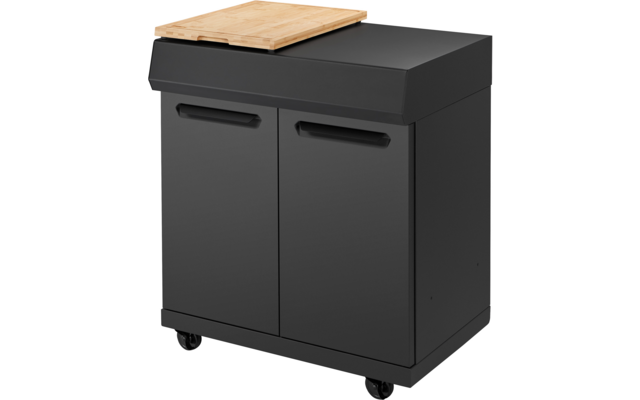 Enders Modul Uniq 4 Outdoorküchenmodul mit Bambusarbeitsplatte und Gasflaschenhalterung 77 × 58 × 92,5 cm
