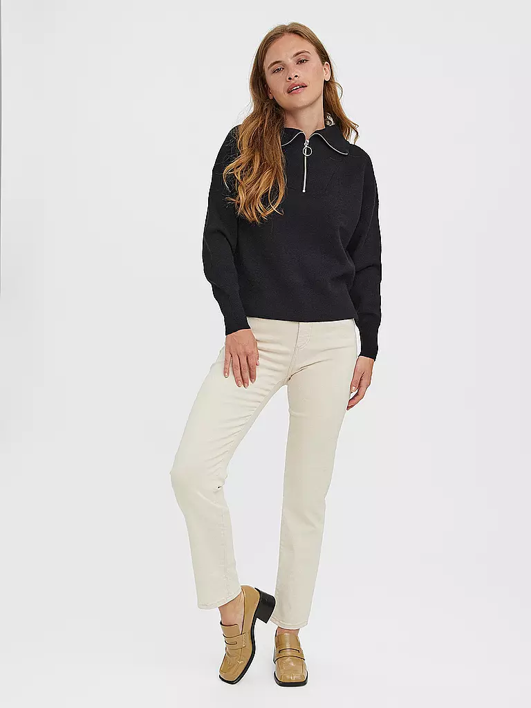 VERO MODA Pullover VMSABA  schwarz