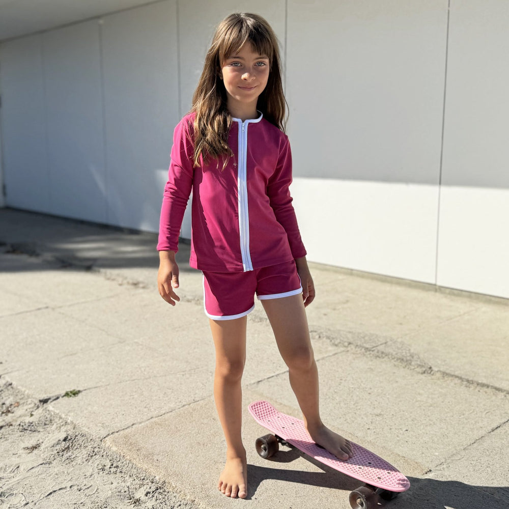 Køb Petit Crabe Mulberry Etoile Lynlås Uv-Swim Bluse L/S
