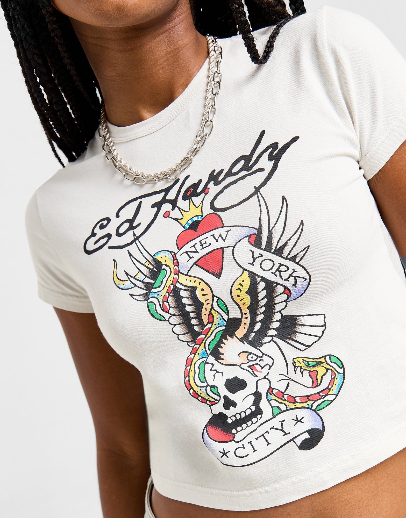 Ed Hardy T-shirt NYC Baby Femme