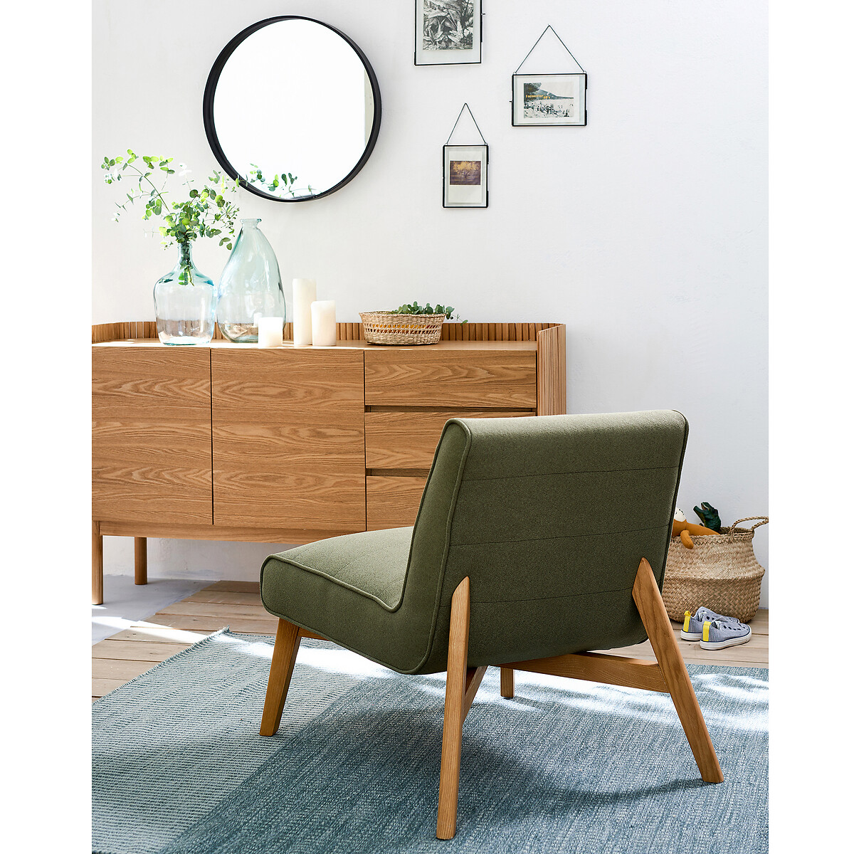LA REDOUTE INTERIORS<br>Cesta esférica H38 cm, Rixy