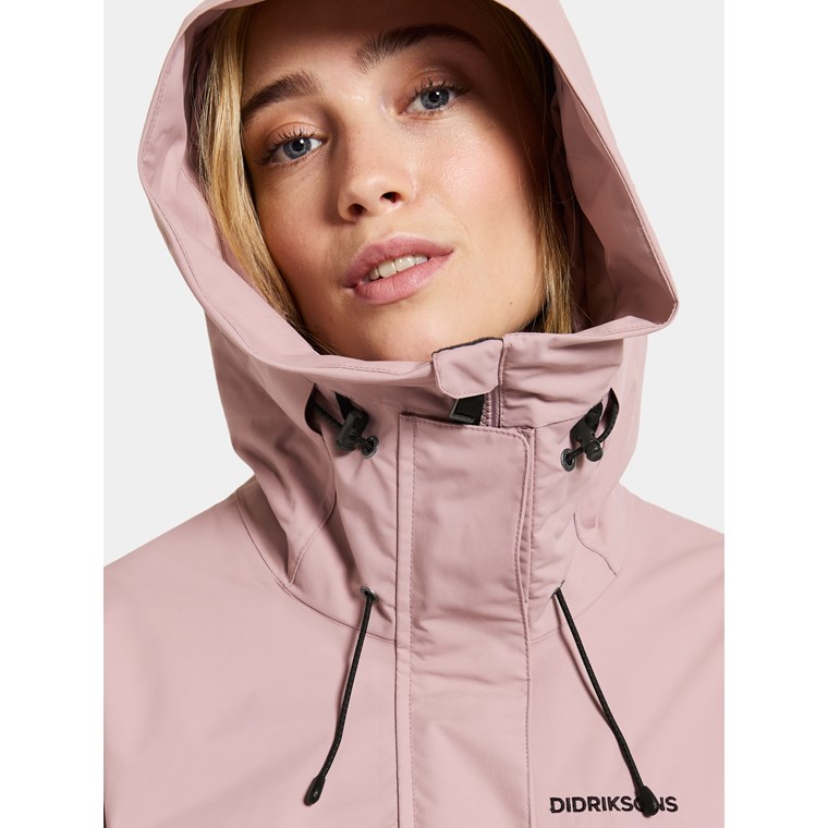 Didriksons Thelma Wns Parka 10 Oyster Lilac